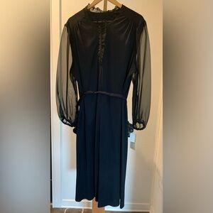 NWT Sears vintage Front Street maxi dress